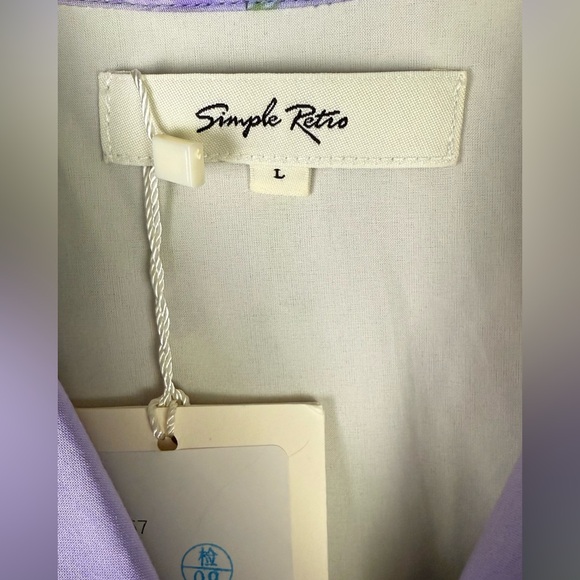 Simple Retro Pastel Purple Floral Midi Wrap Dress Cottagecore Easter Wedding
NWT - Picture 5 of 8